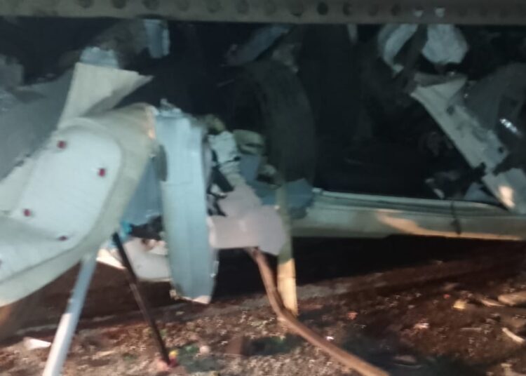 Fatal accidente en la Monterrey-Nuevo Laredo, deja un muerto