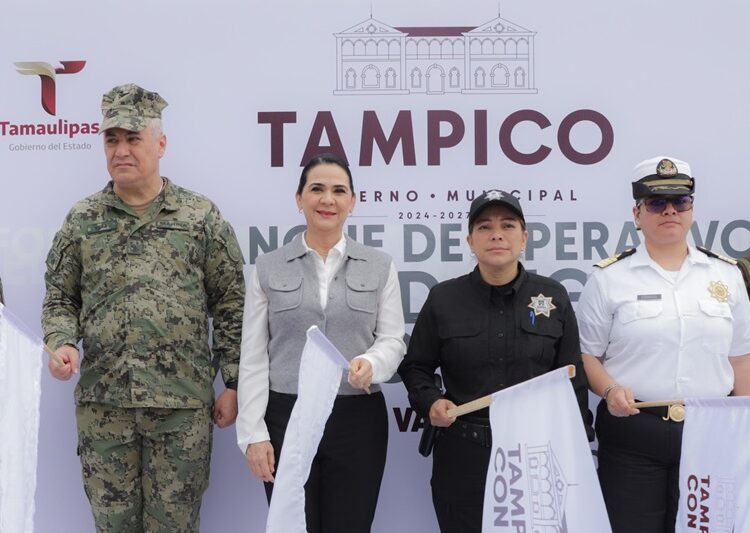 Pone en marcha Mónica operativo de seguridad ‘Tampico Te Cuida 2024’