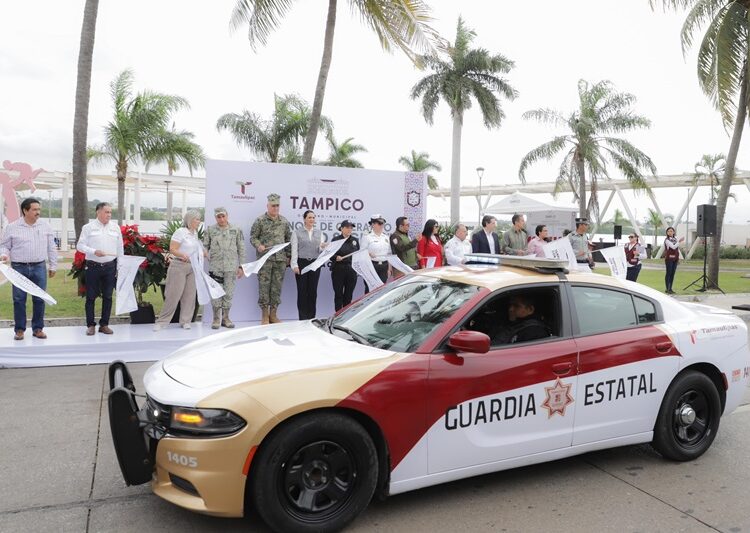 Pone en marcha Mónica operativo de seguridad ‘Tampico Te Cuida 2024’