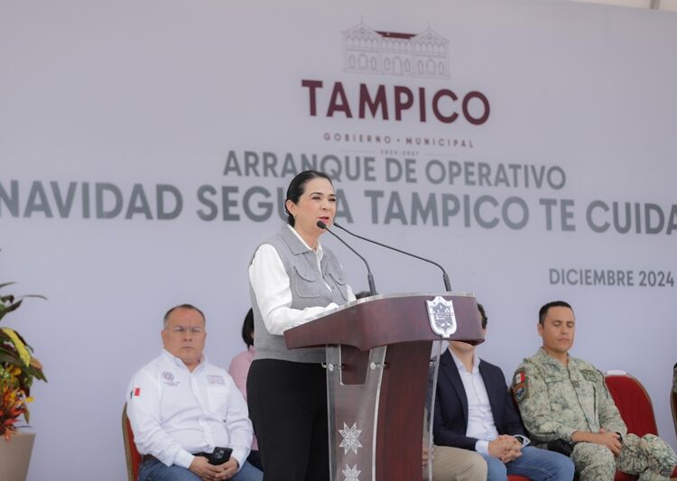 Pone en marcha Mónica operativo de seguridad ‘Tampico Te Cuida 2024’