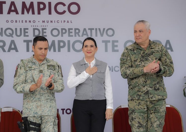 Pone en marcha Mónica operativo de seguridad ‘Tampico Te Cuida 2024’