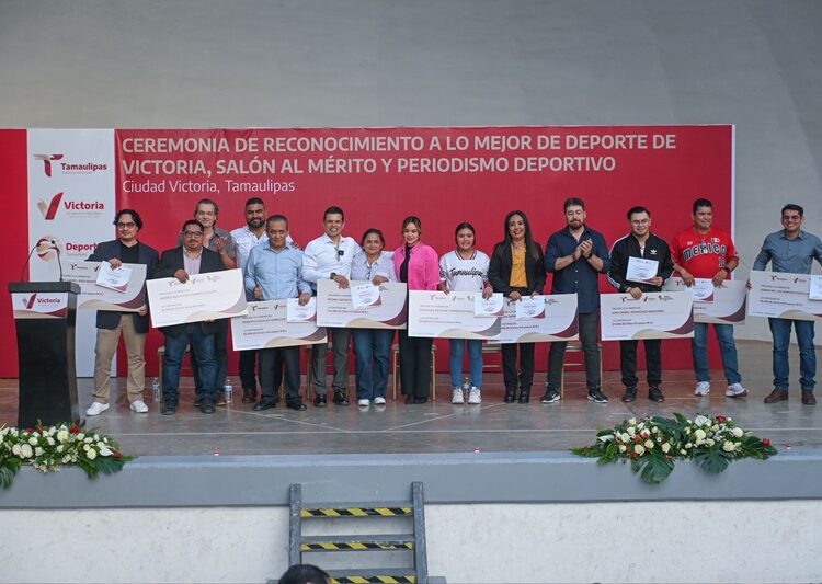 Premia Lalo Gattás a lo mejor del deporte y periodismo victorense