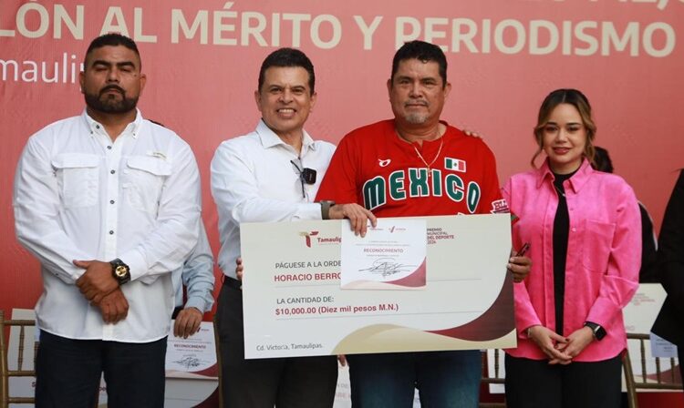 Premia Lalo Gattás a lo mejor del deporte y periodismo victorense