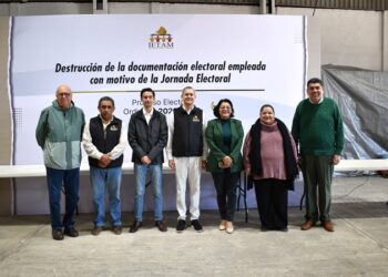 Realiza IETAM destrucción de documentación electoral