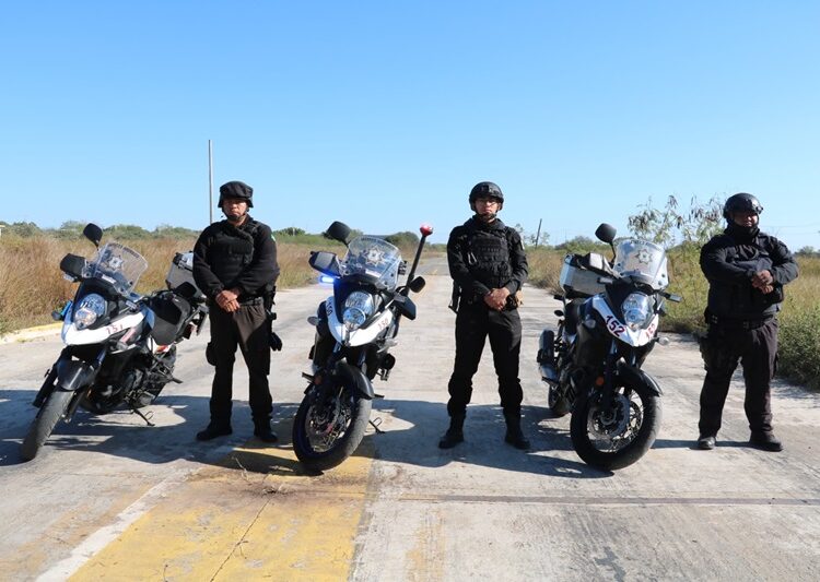 Recibe Guardia Estatal capacitación de manejo de unidades motorizadas