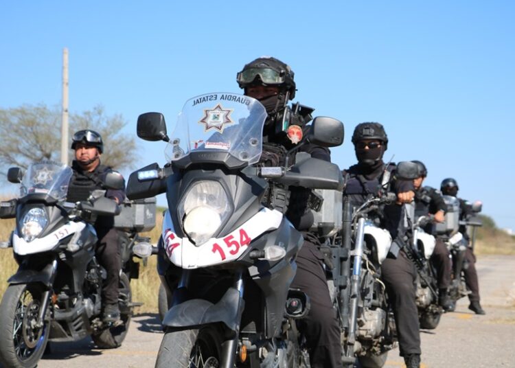Recibe Guardia Estatal capacitación de manejo de unidades motorizadas