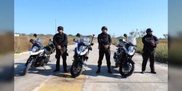 Recibe Guardia Estatal capacitación de manejo de unidades motorizadas