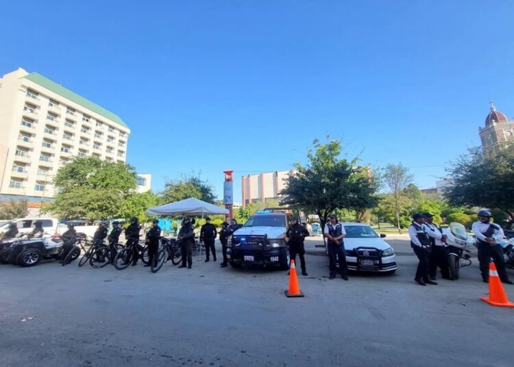 Refuerzan seguridad para festejos de fin de año