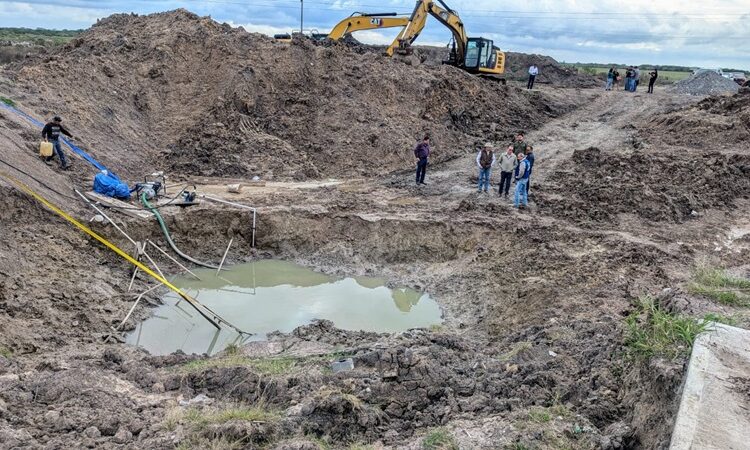 Rehabilita JAD cárcamo que beneficiará a colonias del oriente de Matamoros