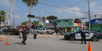 Refuerza Mónica seguridad vial en Tampico