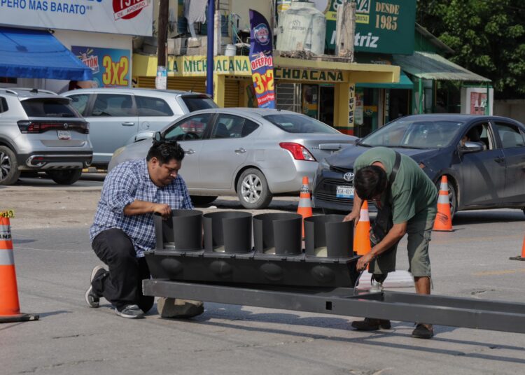 Refuerza Mónica seguridad vial en Tampico