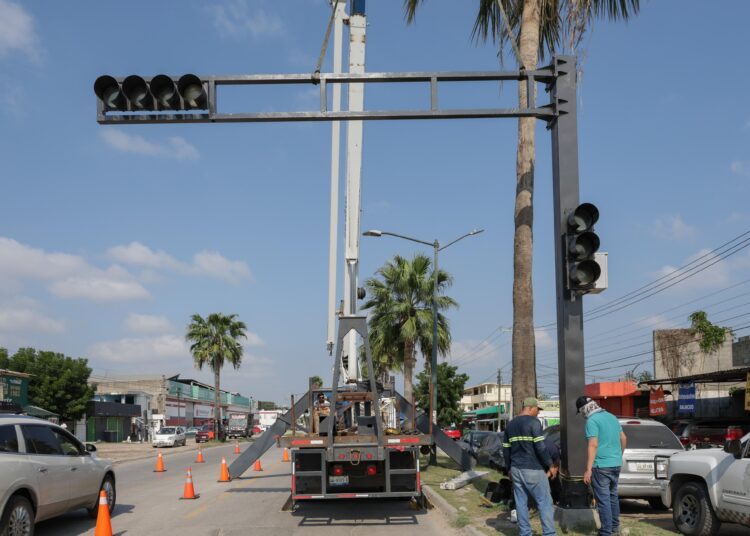 Refuerza Mónica seguridad vial en Tampico