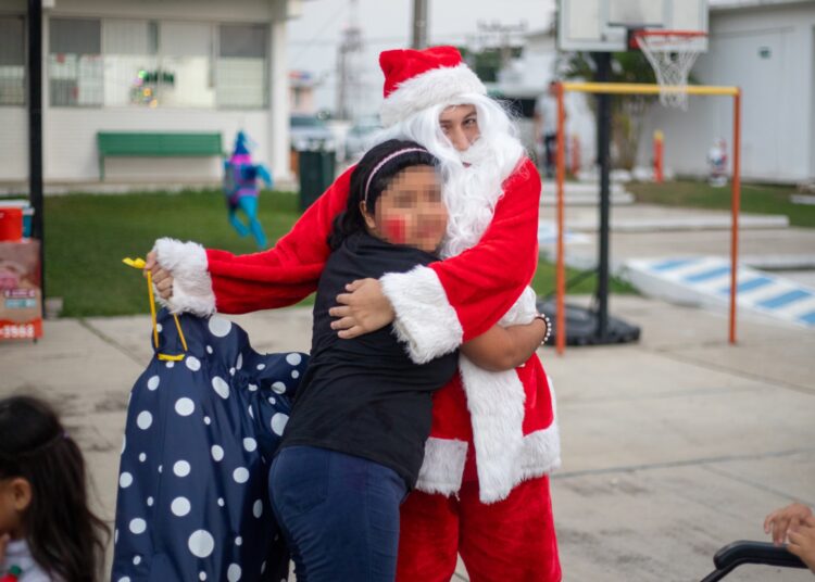 Celebra DIF Tampico la Navidad con Niñas y Niños de Casa Hogar y CASAN
