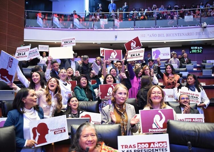 Tamaulipas llevan a la Presidenta a la Constitución