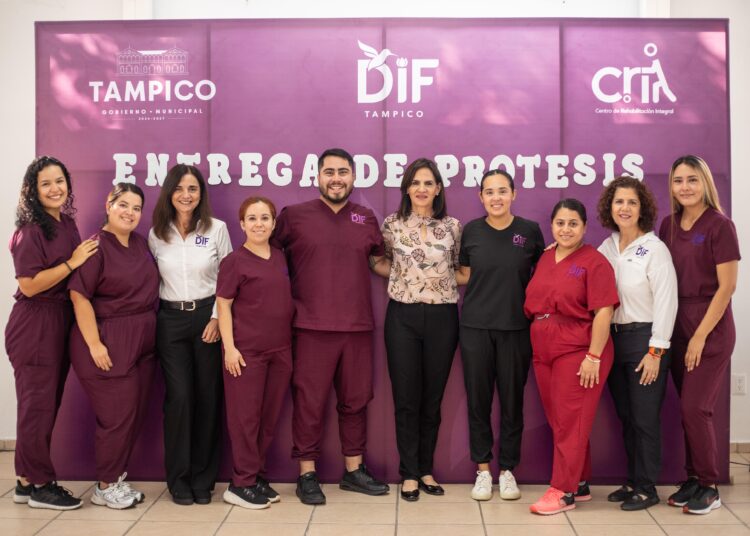 Reciben pacientes del CRI Tampico, prótesis de extremidades