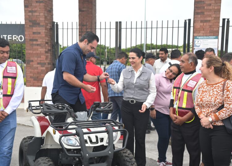 Mónica fortalece seguridad en Tampico