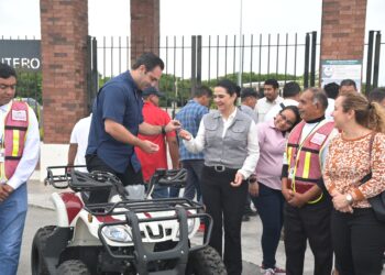 Mónica fortalece seguridad en Tampico