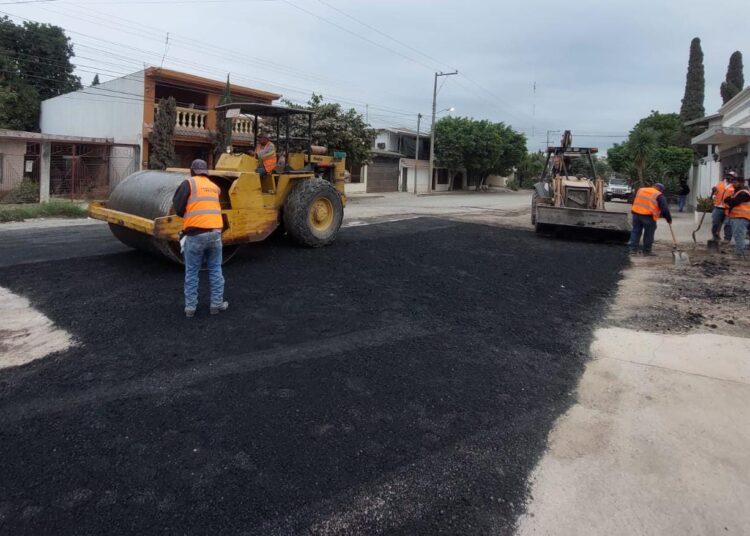 Mejora Victoria más de 17 mil metros cuadrados de calles