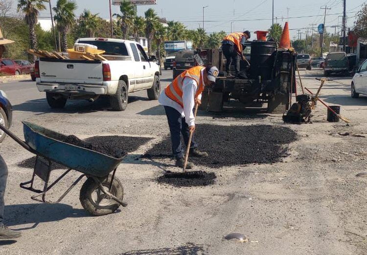 Mejora Victoria más de 17 mil metros cuadrados de calles