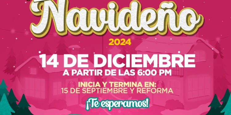 Convoca gobierno de NLD a participar en Desfile Navideño