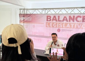 Presenta Humberto Prieto primer balance de la LXVI legislatura