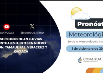 #PronósticodelTiempo para hoy Domingo 01 de diciembre de 2024