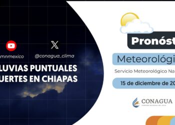 #PronósticodelTiempo para hoy Domingo 15 de diciembre de 2024