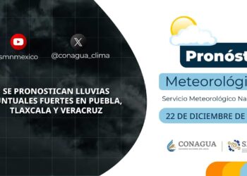 #PronósticodelTiempo para hoy Domingo 22 de diciembre de 2024