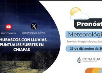 #PronósticodelTiempo para hoy Domingo 29 de diciembre de 2024