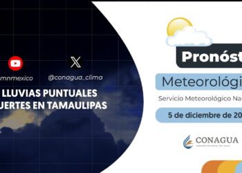 #PronósticodelTiempo para hoy Jueves 05 de diciembre de 2024