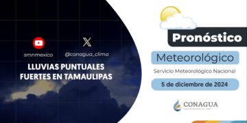 #PronósticodelTiempo para hoy Jueves 05 de diciembre de 2024