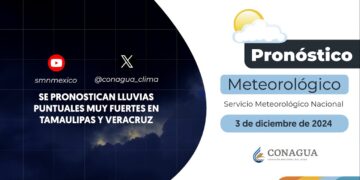 #PronósticodelTiempo para hoy Martes 03 de diciembre de 2024