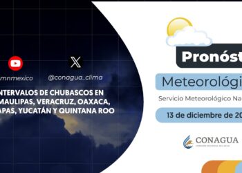 #PronósticodelTiempo para hoy Viernes 13 de diciembre de 2024