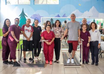 Reciben pacientes del CRI Tampico, prótesis de extremidades