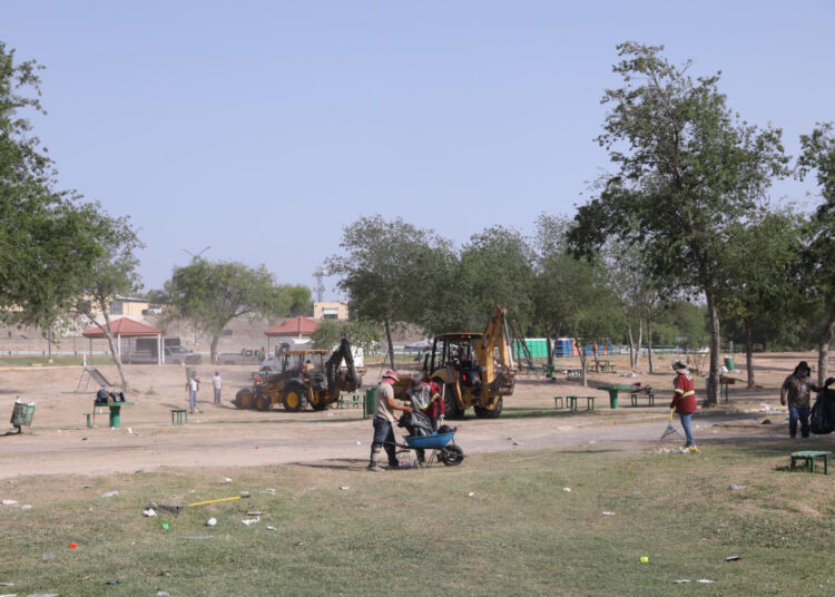 Gobierno de Nuevo Laredo activó intensa jornada de limpieza