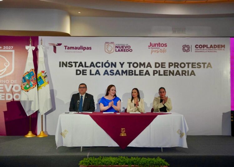 Instala Carmen Lilia la Asamblea Plenaria del COPLADEM