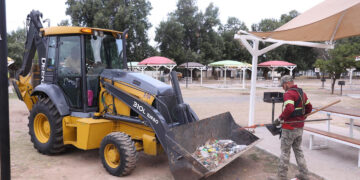 Gobierno de Nuevo Laredo activó intensa jornada de limpieza