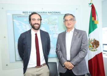 Afinan AVA y Andrés Lajous rutas ferroviarias de Tamaulipas