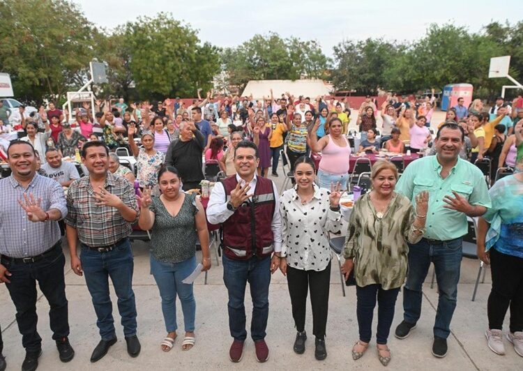 Gattás lleva el gobierno municipal al fraccionamiento Luis Quintero