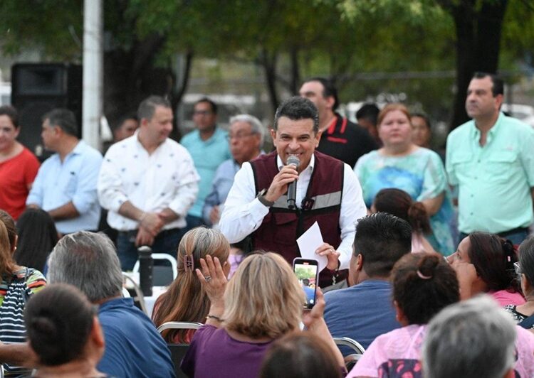 Gattás lleva el gobierno municipal al fraccionamiento Luis Quintero