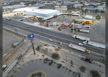 Anuncia NLD cierre de Carretera Nacional por trabajos de construcción de puente peatonal