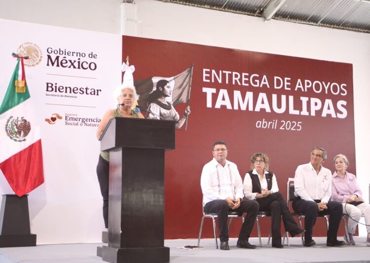 “Apoyos a familias afectadas por lluvias en Tamaulipas, refleja gobierno de CSP”: AVA