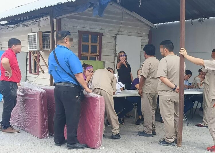 CEDES Reynosa entrega colchones a PPLs