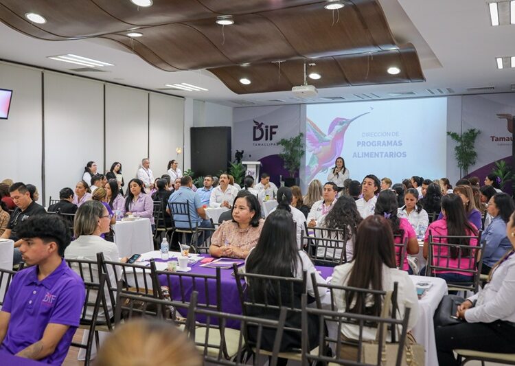 Capacita DIF Tamaulipas la operatividad de los programas alimentarios