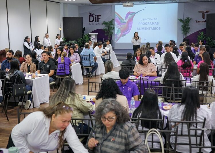 Capacita DIF Tamaulipas la operatividad de los programas alimentarios