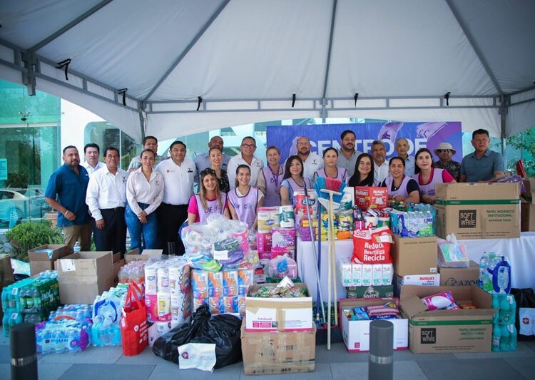 DIF Tamaulipas colecta 17 toneladas de ayuda para damnificados de inundaciones en Reynosa
