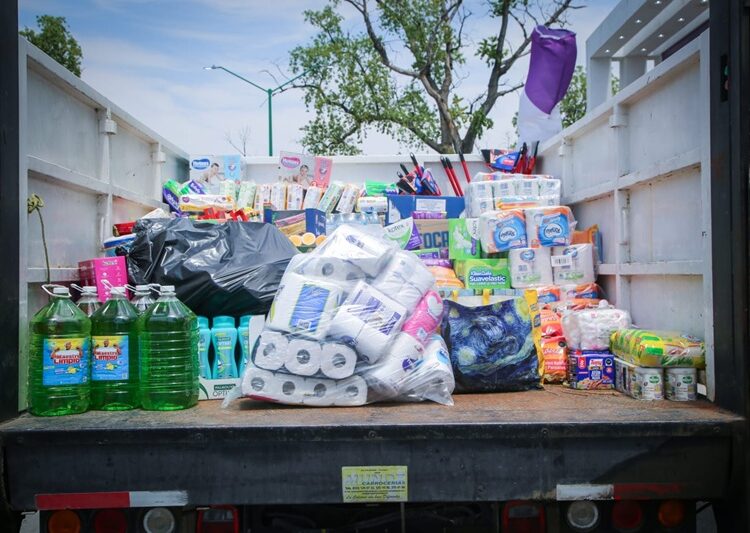 DIF Tamaulipas colecta 17 toneladas de ayuda para damnificados de inundaciones en Reynosa