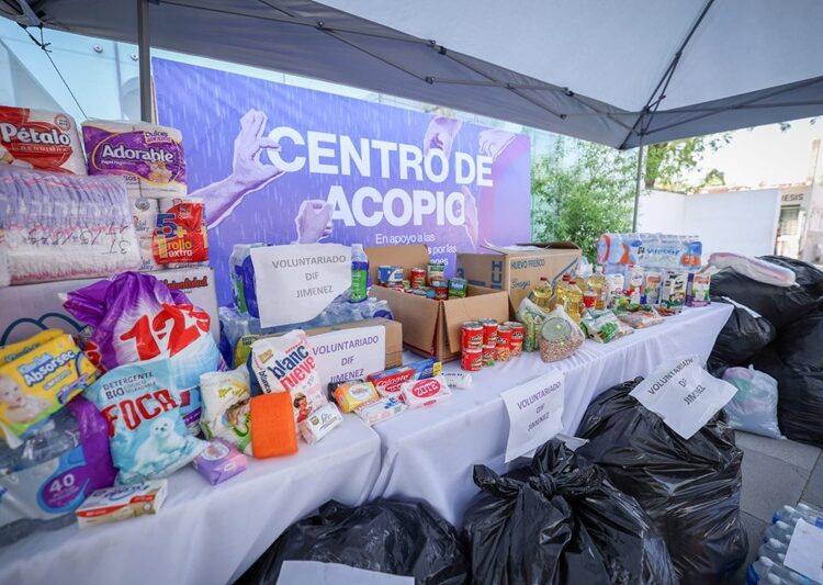 DIF Tamaulipas colecta 17 toneladas de ayuda para damnificados de inundaciones en Reynosa