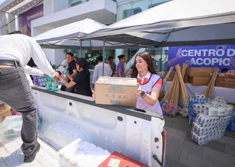 DIF Tamaulipas colecta 17 toneladas de ayuda para damnificados de inundaciones en Reynosa
