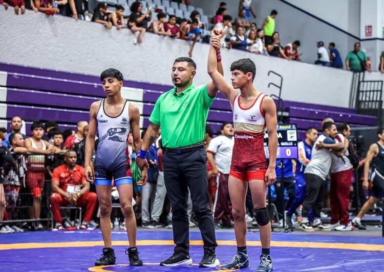 Destaca selección Tamaulipas de luchas asociadas en Macro Regional